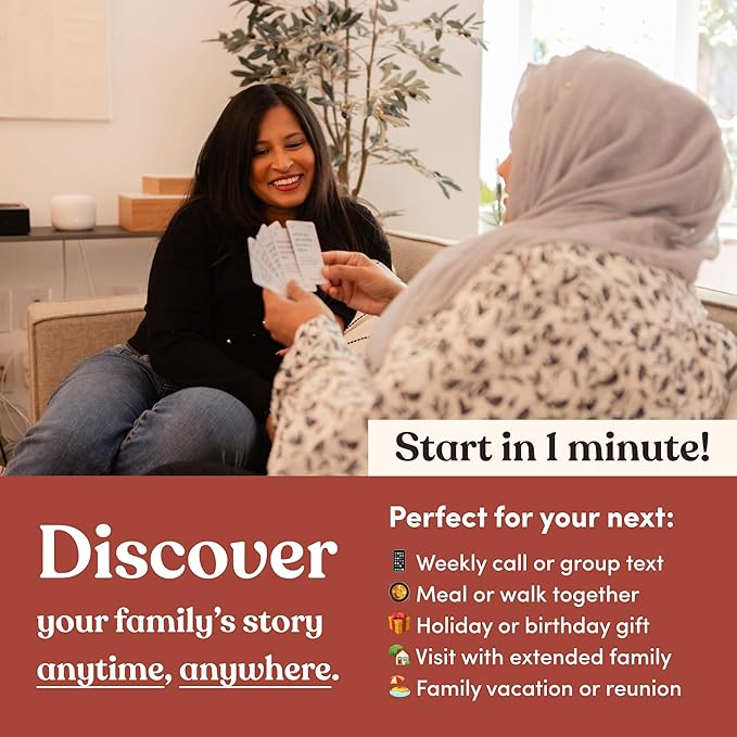 Parents Are Human Bilingual Conversation Cards, English + Khmer