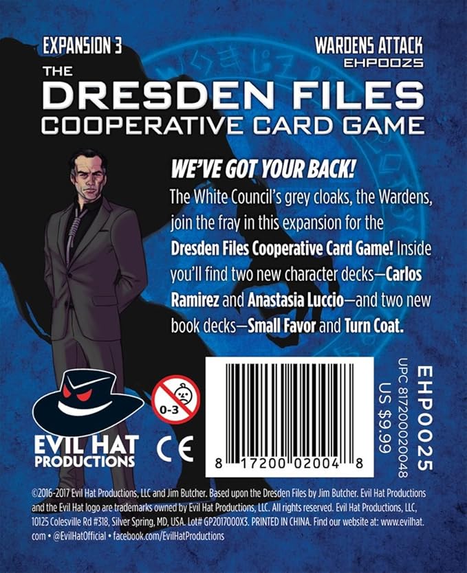 DFCO: Wardens Attack Expansion Role Play Game