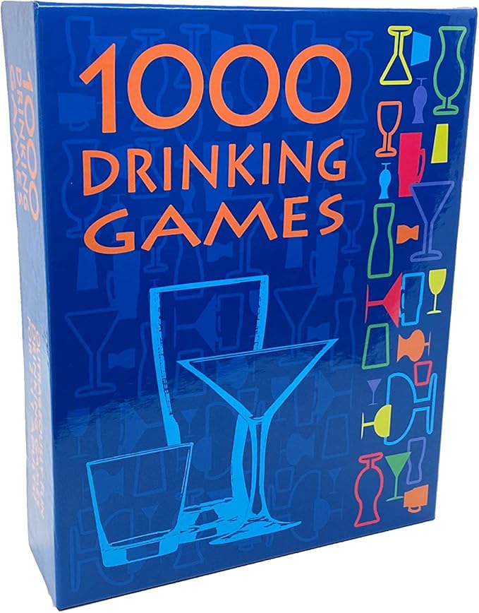 Kheper Games - 1000 Drinking Games - Fun Variety Party Games, Ages 21+