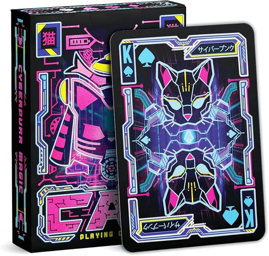 Cat Playing Cards for Adults Teens Men Friends Family Games Cool Deck