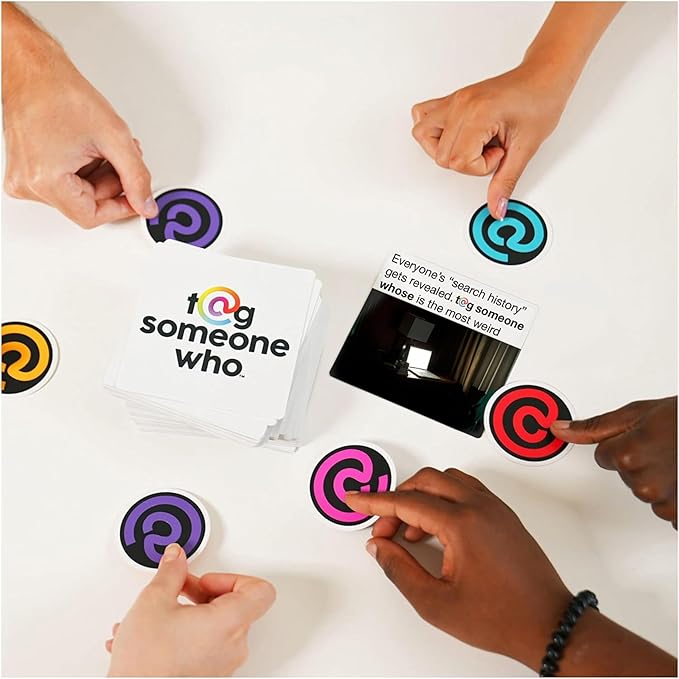 Spin Master Games, Tag Someone Who Viral Hit Adult Party Game for Bachelorette Parties, College, Birthday & More, for Adults & Teens Ages 18+