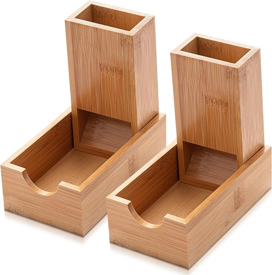 2 Pcs Dice Tower with 14 Polyhedral Dice Set Foldable Wooden Die Dice Roller Castle Collapsible Rolling Case for Tabletop Games, Board Games
