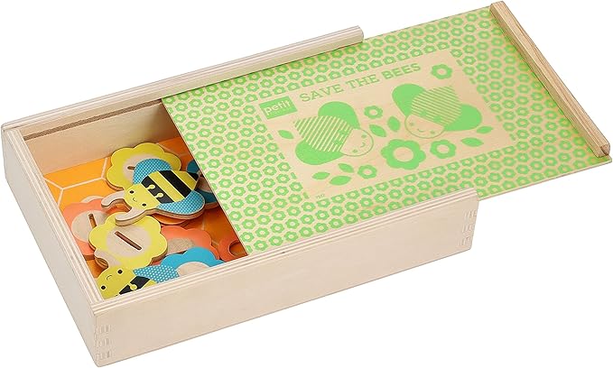 Petit Collage Save The Bees Wooden Game