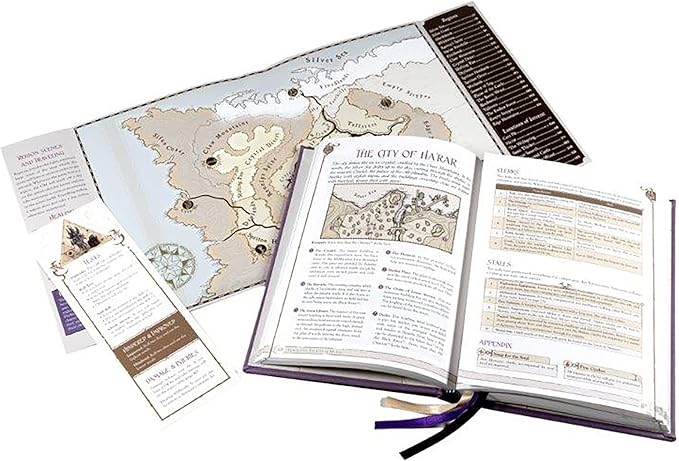 The Dark Crystal Adventure Game - RPG Hardcover Book, 290+ Full Color Pages, Role Playing Game