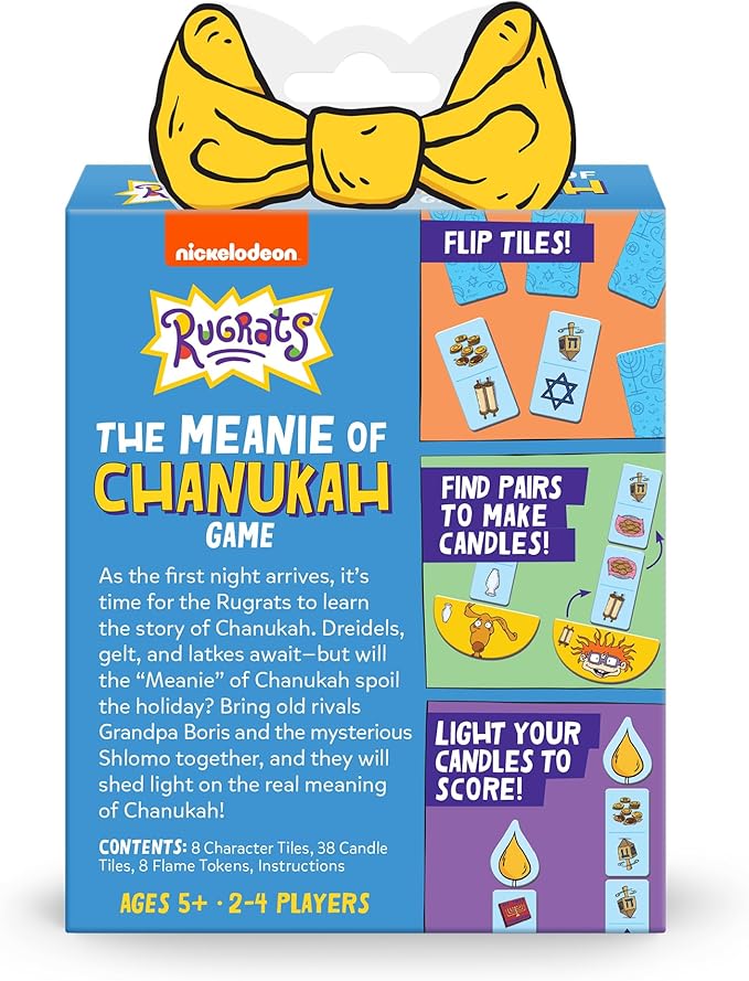Funko Rugrats The Meanie of Chanukah Game for 2-4 Players Ages 5 and Up