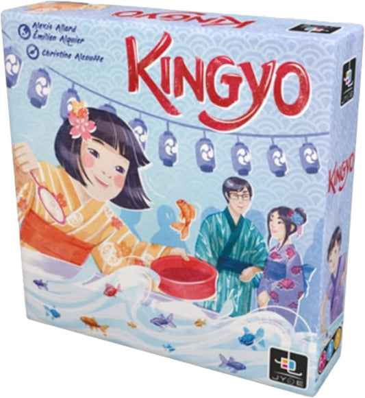 Jyde Kingyo Card Game | Japanese Goldfish Matching Game | Fast-Paced Action and Dexterity Game | Fun Family Game for Kids and Adults | Ages 7+ | 2-6 Players | Average Playtime 10 Minutes | Made
