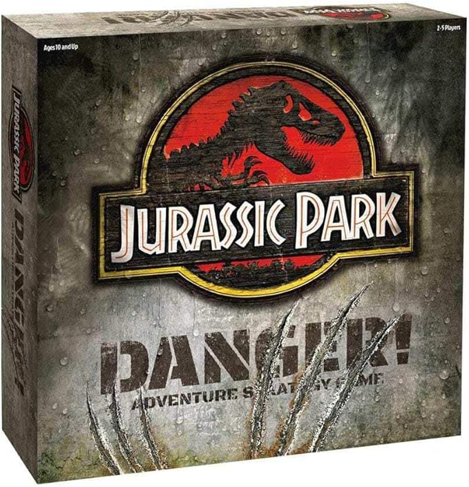 Ravensburger Jurassic Park Danger! Adventure Strategy Board Game for Adults and Kids Ages 10 Years Up - Family Games - 2 to 5 Players