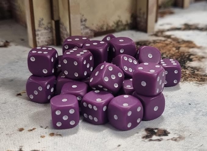 Purple 10mm Dice Pack