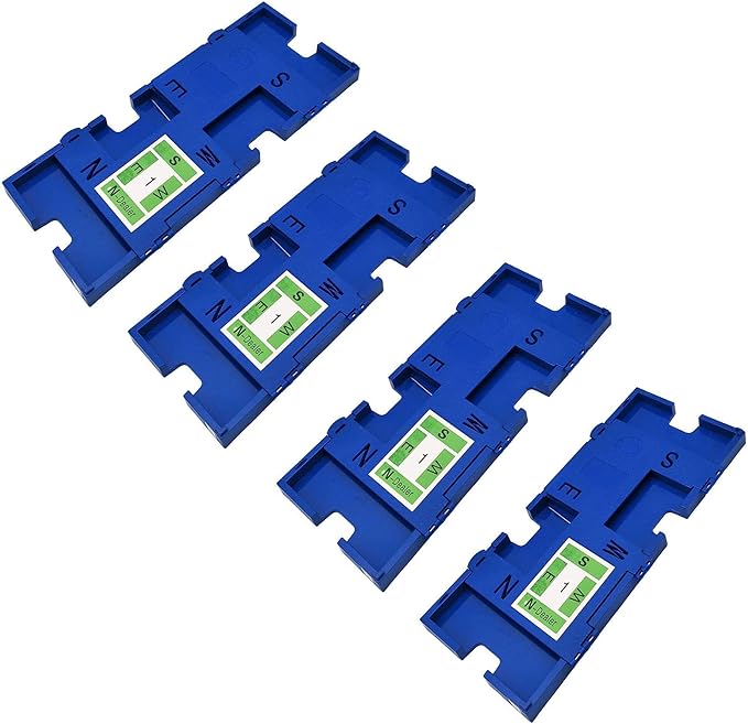 Duplicate Boards for Bridge Cards Game Home Bridge Kit with Carrying Bag Set of 8
