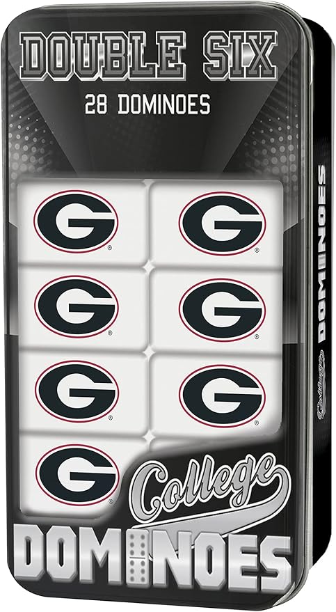 MasterPieces NCAA Collector Edition Double Six Dominoes