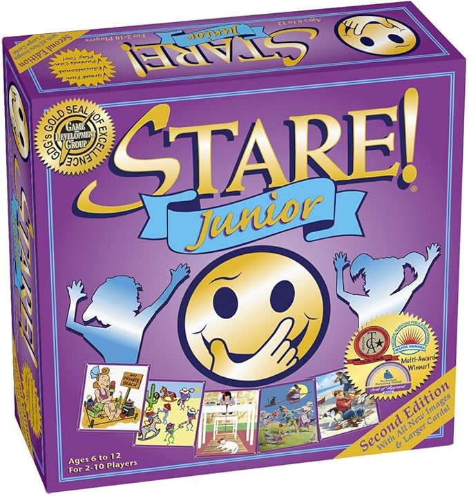 Stare Junior + Jinx Family = Fun Board Game Bundle for Kids and Parents
