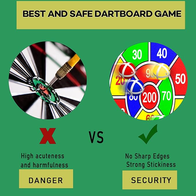 Large Kid Safety Toss Game Game, Family Party Party Supplies for Kids, Gift for Boys Birthday or Christmas for 3 4 5 6 7 8 9 10 11 12 Year Old Boy Girl Adult Birthday