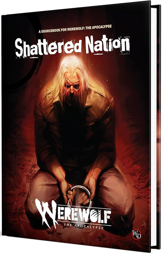 Renegade Game Studios: Werewolf: The Apocalypse Shattered Nation Sourcebook - 5th Edition Roleplaying Game, Hardcover RPG Book, Ages 18+