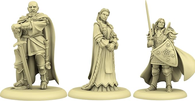 CMON A Song of Ice and Fire Tabletop Miniatures Baratheon Heroes II Box Set - Leaders of The Stormlands, Strategy Game for Teens and Adults, Ages 14+, 2+ Players, 45-60 Minute Playtime, Made by CMON