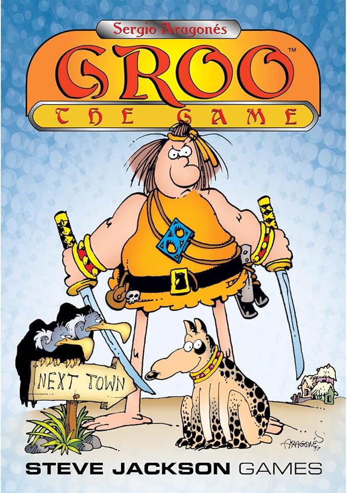 Groo The Game by SJG, Strategy Board Game