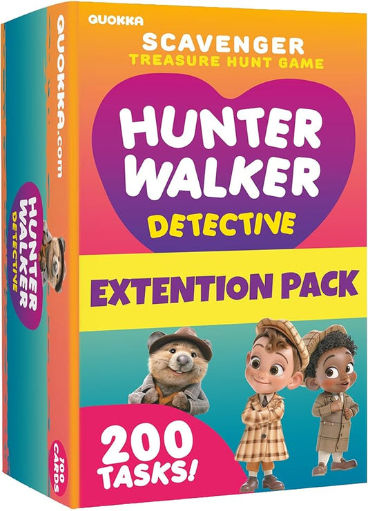 QUOKKA Scavenger Hunt for Kids Ages 4-8 - 200 New Indoor Outdoor Activities for Kids Ages 6-8 - Camping Backyard Outdoor Games for 3-6 Year Olds - Pocket Travel Toys for Boys Girls and Family