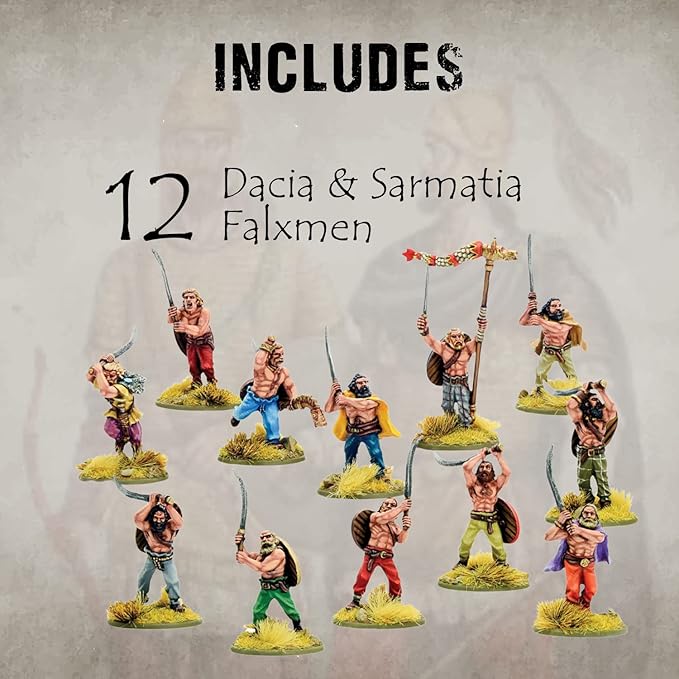 Wargames Delivered SPQR: Dacia & Sarmatia - Dacian Falxmen