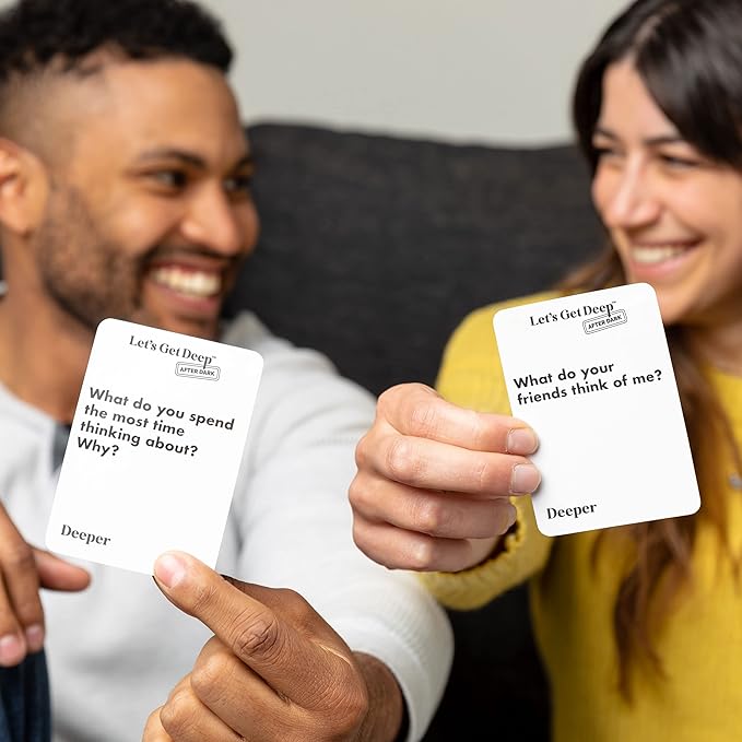 WHAT DO YOU MEME? Let's Get Deep: After Dark Expansion Pack by Relatable, Designed to Add on to The Let's Get Deep Core Game, Great for Couples Gifts, Wedding Registry Gifts, Includes 150 Cards