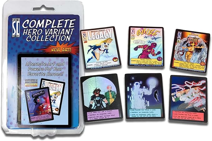 Greater Than Games Sentinels of The Multiverse: Complete Hero Variant Collection - Cards Art, RPG Acessory Pack