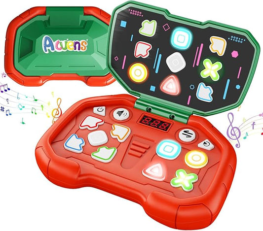Handheld Dance Game,4 Mode,999 Level,Sensory Toys,Fast Puzzle Game,ADHD,Pop Fidget Toys for Kids Age 6-12,Birthday Gifts for Girls and Boys (Red)
