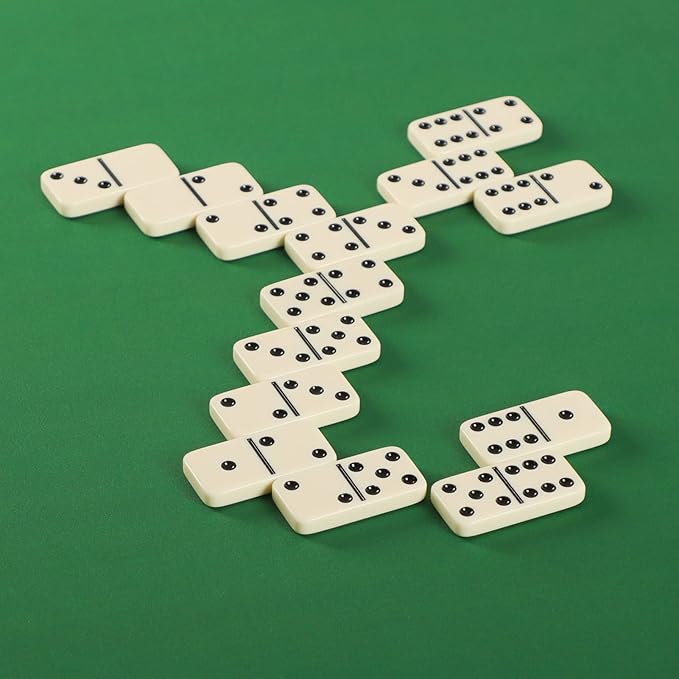 Mahjong Mat, Non-Slip & Noise Reduction Mahjong Table Mat, Game Mat with Carrying Bag & Dice (Green, 35" L x 35" W)