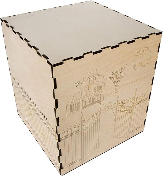 The Broken Token Mansions of Madness Compatible Mad Manor Crate - Wooden Storage Box with Multiple Trays and Dividers