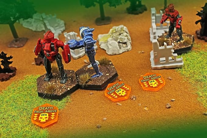 LITKO Mecha Combat Actions Token Set | Compatible with BattleTech (Death from Above)