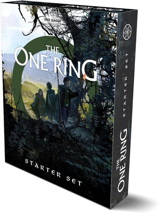 Free League Publishing: The One Ring: Starter Set - Includes Rulebook, Maps, Dice & More, Tabletop Role Playing Game, Lord of The Rings, Ages 13+