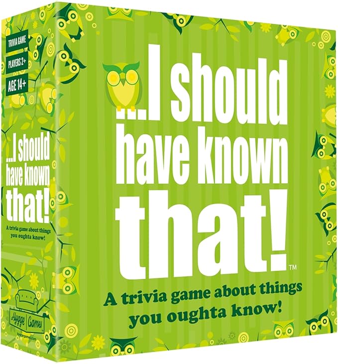 Hygge Games Things They Don't Teach You in School Party Trivia Game