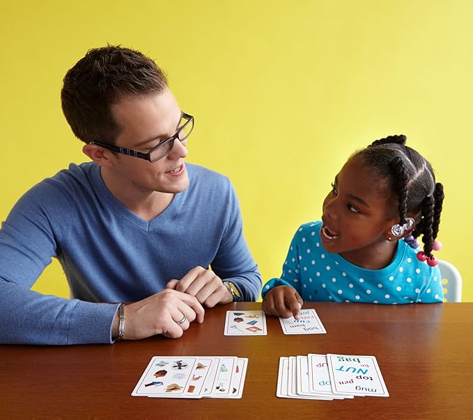 Super Genius Alphabet - Tabletop Card Game, Fun Flash Card Concentration Matching Game for Kids, Ages 3+, 1-6 Players, Teacher Approved, Learn Your ABCs, by Blue Orange Games