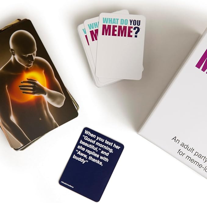 WHAT DO YOU MEME? Core Game (Original Version) – The Hilarious Adult Party Game for Meme Lovers
