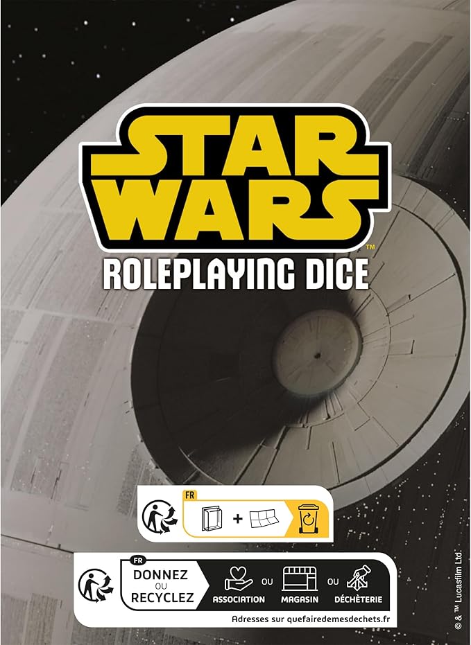 Star Wars Roleplaying Dice - Enhance Your Gameplay and Advance The Star Wars Narrative! Official Accessory for The Star Wars Roleplaying Game, Made by EDGE Studio