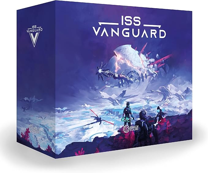 ISS Vanguard Board Game | Sci-Fi Adventure Game | Cooperative Strategy Game | Space Exploration Game for Adults and Kids | Ages 14+ | 1-4 Players | Avg. Playtime 90-120 Minutes | Made by Awaken Realms