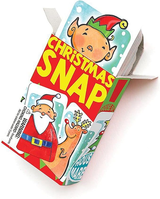 House of Marbles Christmas Snap Card Game for Kids…