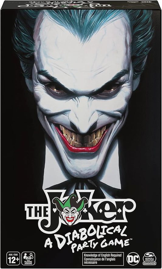 Spin Master Games The Joker, Diabolical Secret Identity Strategy Party Game, for Adults and Kids Ages 12 and up