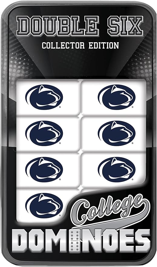 MasterPieces NCAA Collector Edition Double Six Dominoes