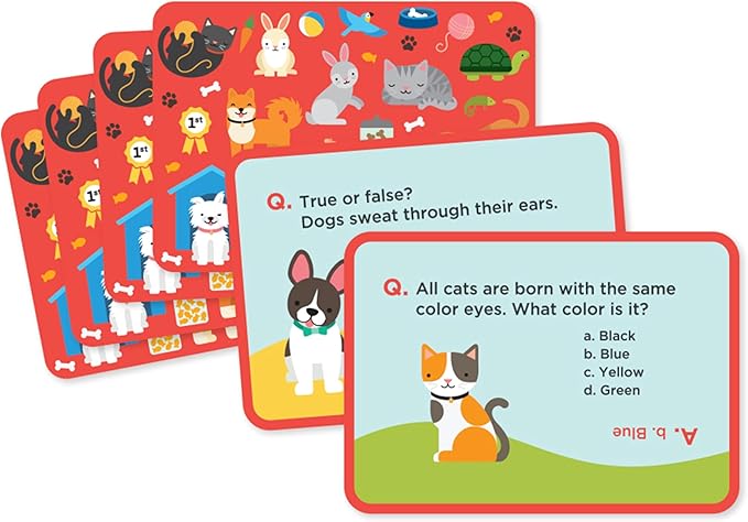 Trivia Cards Pets