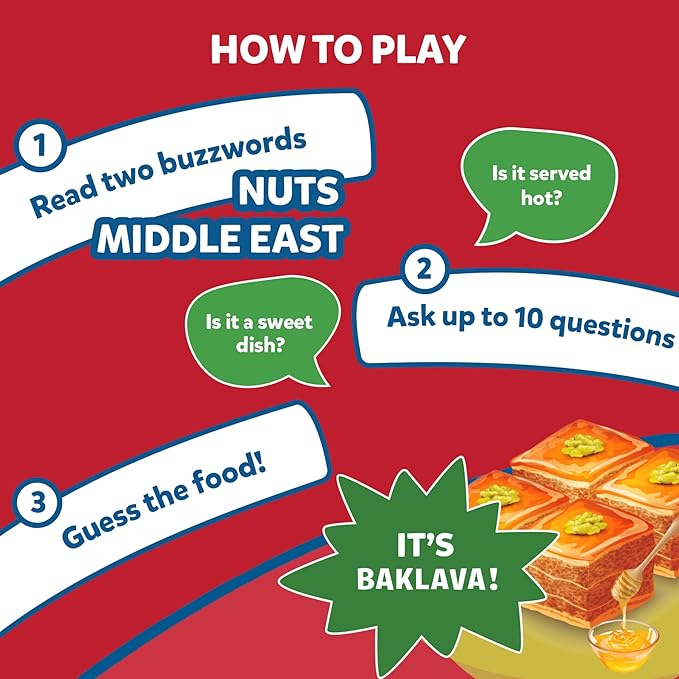 Skillmatics Guess in 10 Foods Around The World, Card Game for Boys, Girls, and Kids Who Love Educational Travel Toys, Board Games, Geography and History, Gifts for Ages 8, 9, 10 and Up