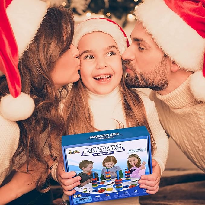 Board Game for Kids Age 4 5 6 7 8, STEM Science Toy Card Game for Kids, Fun for Family Game Night, for 4 5 6 7 8 Year Children Boys & Girls