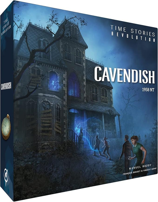 TIME Stories Revolution Cavendish Board Game - A Time-Bending Mystery Adventure Game, Cooperative Strategy Game for Kids & Adults, Ages 12+, 1-4 Players, 90 Min Playtime, Made by Space Cowboys