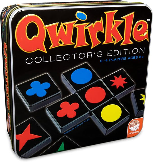 Mindware | Qwirkle Collector's Edition | Family Game | Ages 6+ | 2-4 Players | 45 Minutes Playing Time