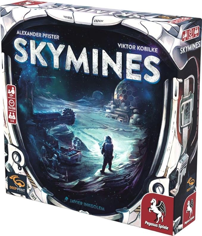 Skymines - Investing Game - Game for Game Night - 1 to 4 Plyers - 75 to 150 Minutes of Gameplay, Blue