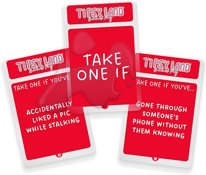 TIPSY LAND Bachelorette Edition Your New Favorite Party Board Game, More Than 75 Unique Spaces for Calling Out Friends, Silly Dares & Confessions, Mini Competitions