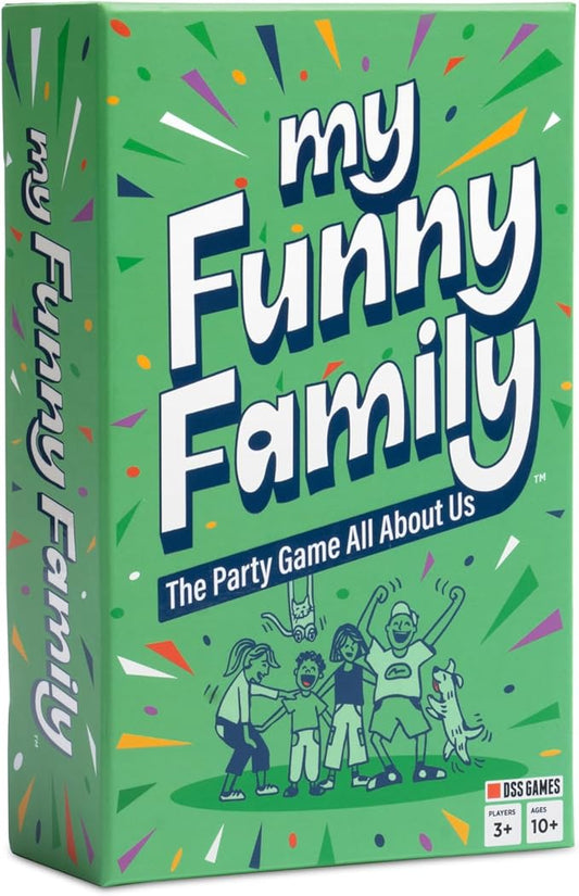 My Funny Family [Fun Card Game for Kids, Adults, Families | Great for Parties, Game Nights, Travel Games, Camping, Family Vacation | Easy to Learn and Family Friendly | Family Games Ages 10 and Up]
