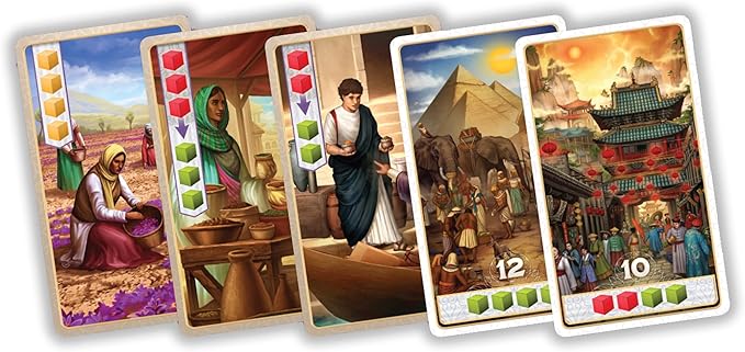 Century Spice Road Board Game | Strategy/ Exploration/ Family Board Game | Ages 8 + | 2 to 4 Players | Average Playtime 30-45 Minutes | Made by Plan B Games,Multi-Colored,40000ENPBG
