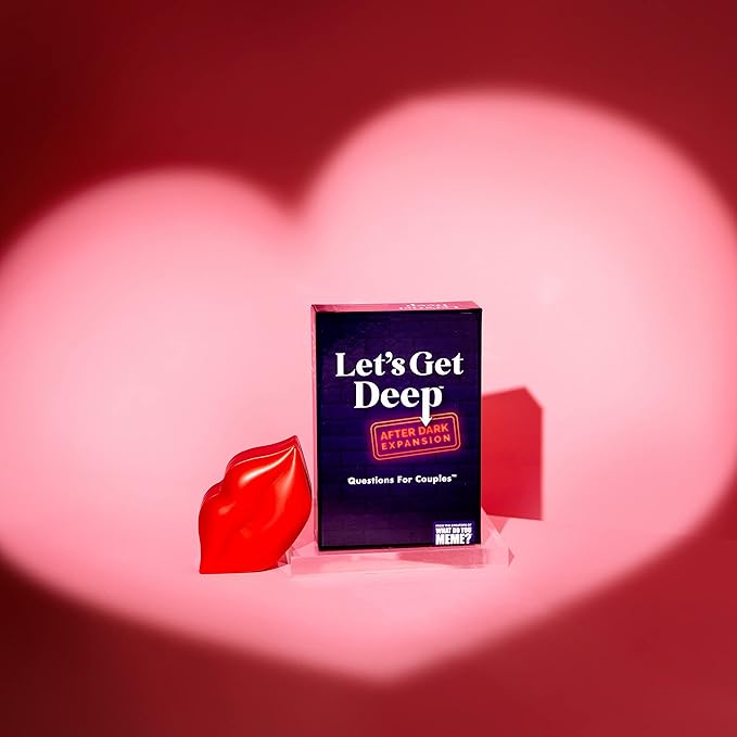 WHAT DO YOU MEME? Let's Get Deep: After Dark Expansion Pack by Relatable, Designed to Add on to The Let's Get Deep Core Game, Great for Couples Gifts, Wedding Registry Gifts, Includes 150 Cards