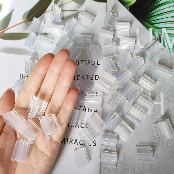 100Pcs Plastic Game Card Stands Board Markers Plastic Card Holder for Board Game,DIY Game Card,Party Favor,Home or Office Organization