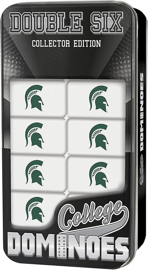 MasterPieces NCAA Collector Edition Double Six Dominoes