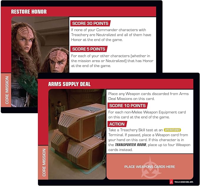 Gale Force Nine: Star Trek Away Missions - House of Duras Expansion
