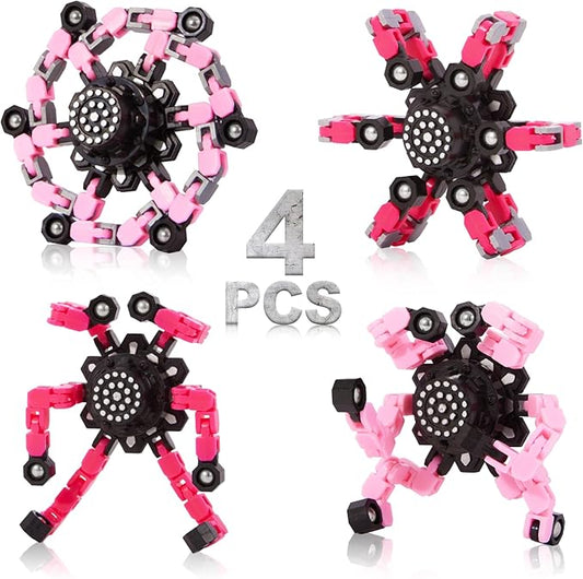 for Mom Fidget Toys for Teen Girls, Transformable Fidget Spinners for Kids,Sensory Toys for Girls and Boys, Stocking Stuffers for Kids Adults Party Favors Toy